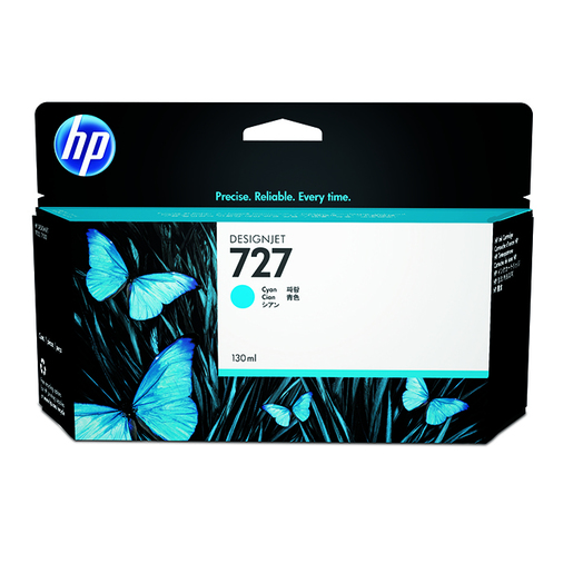 HP DesignJet 727 Ink Cartridge - Cyan - 130 ml
