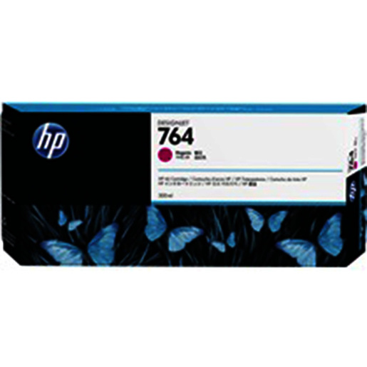 HP DesignJet 764 Ink Cartridge - Magenta - 300 ml