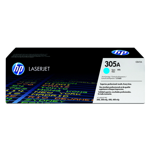 HP LaserJet 305A Toner Cartridge - Cyan