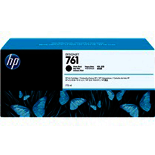 HP DesignJet 761 Ink Cartridge - Matte Black - 775 ml