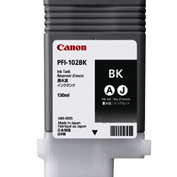 Canon PFI-102 Ink Cartridge - Black - 130 ml