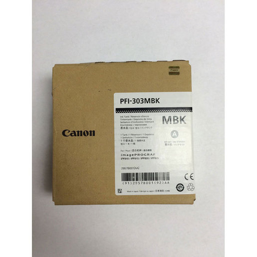 Canon PFI-303 Ink Cartridge - Matte Black - 330 ml