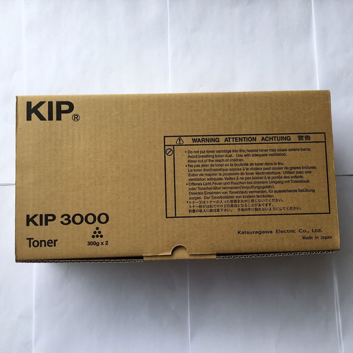 KIP 3000 Toner Cartridges - Black - 300 g - Pack of 2