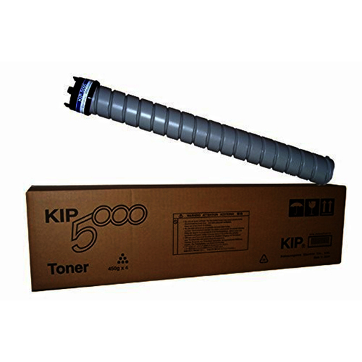 KIP 5000 Toner Cartridges - Black - 450 g - Pack of 4