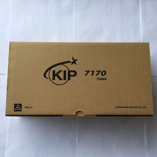KIP 7170 Toner Cartridges - Black - 400 g - Pack of 2