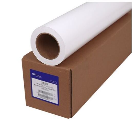 Sihl 3686 TriSolv PrimeArt Paper - Semi-Gloss - 8 mil - 54 inch X 165 feet - 3 inch core (1 roll per box)