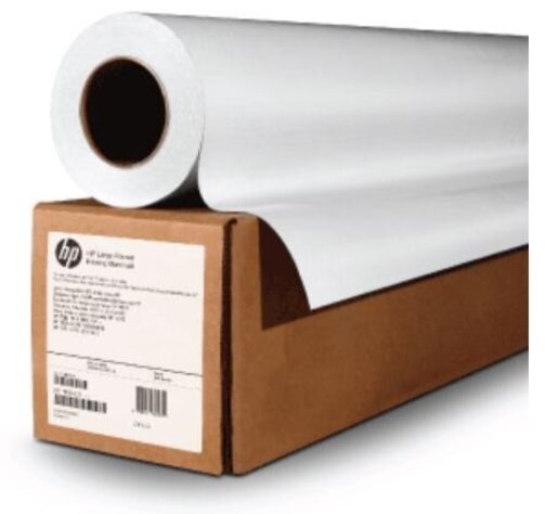 HP Bright White Inkjet Paper - 24 Lb - 36 inch X 150 feet - 2 inch core (1 roll)