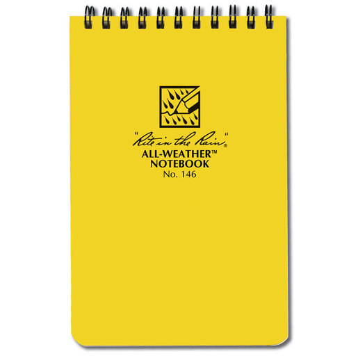 Rite in the Rain Notebook Yellow 4x6