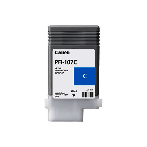 Canon PFI-107 Ink Cartridge - Cyan - 130 ml