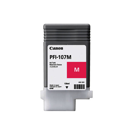 Canon PFI-107 Ink Cartridge - Magenta - 130 ml