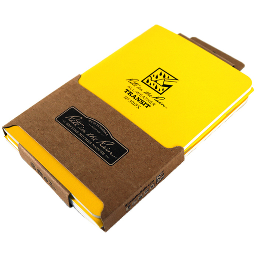 R-I-R, Stapled Notebook - Field Flex - Transit - Yellow - 3 Pack (301Fx)