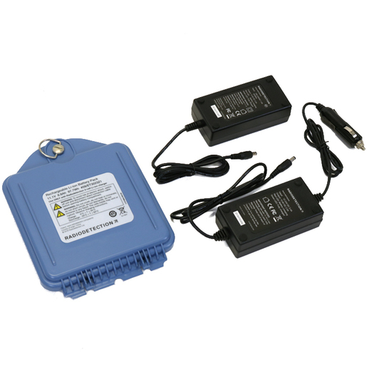 Radiodetection TX Li-Ion Rechargeable Battery Pack With Mains AndAutomotive Charger (Includes Power Lead)