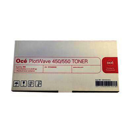Océ PlotWave 450/550 Black Toner Kits (2 X 400 g) with Waste Container