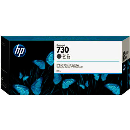 HP DesignJet 730 Ink Cartridge - Grey - 300 ml