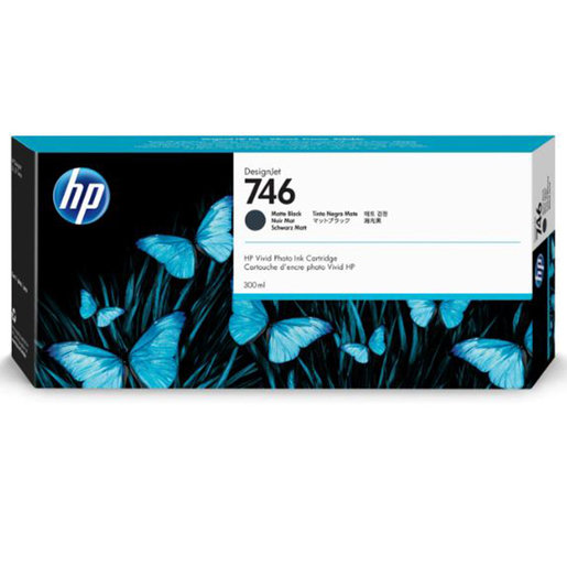 HP DesignJet 746 Ink Cartridge - Matte Black - 300 ml