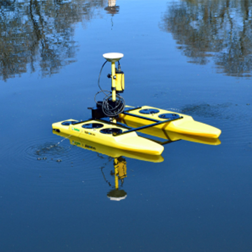 Seafloor HyDrone - Remote Controlled and Portable RCV Catamaran(Batteries(2) Sold Separately SEA000035 or SEA000879)
