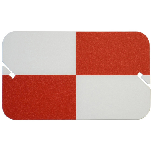 Sokkia Plastic Plumb Line Target - Red and White  