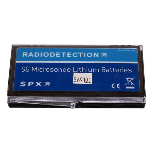 Radiodetection Pack of 10 × Batteries for S6 Microsonde