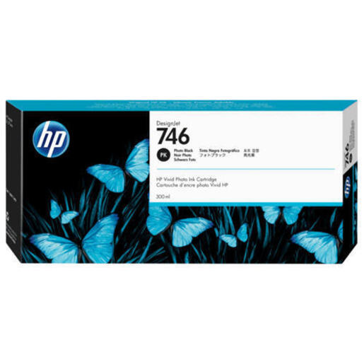 HP DesignJet 766 Ink Cartridge - Photo Black - 300 ml