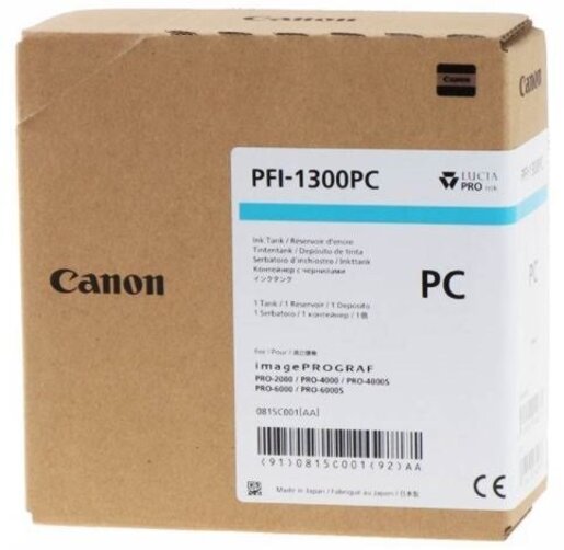 Canon PFI-1300 Ink Cartridge - Photo Cyan - 330 ml