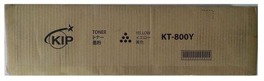 KIP 8X0 Toner Cartridges - Yellow - 1000 g - Pack of 2