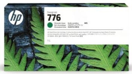 HP DesignJet 776 Ink Cartridge - Chromatic Green - 1 L