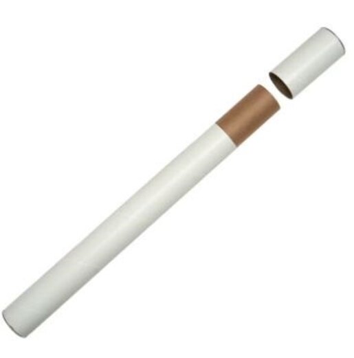 Mailing Tube - White - 3 inch X 31 inch