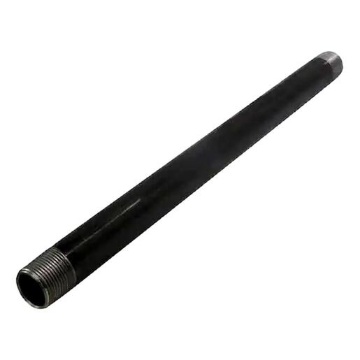 3/4 inch SCH 40 Black P.E. Pipe 18 inch
