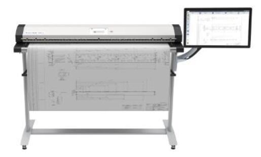WideTEK 44 Wide Format Scanner with built in PC (44 inch scanner + ScanWizard) - WITHOUT floor stand