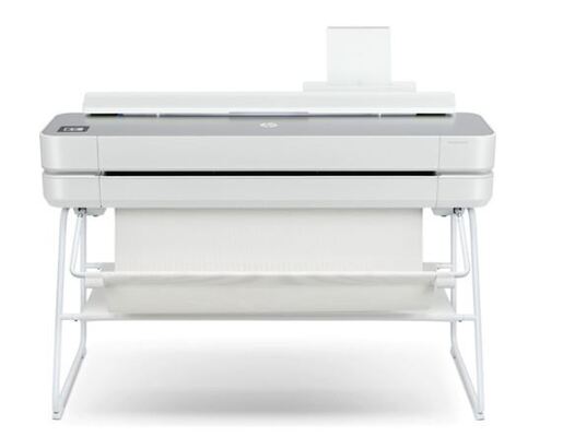 HP DesignJet Studio Wireless Printer - 36 inch - High-Tech Wood Design - With 3-Year Warranty
