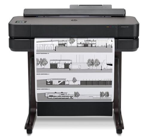 HP DesignJet T650 Wireless Printer with 1-Click Printing - 24 inch - With 2-Year Warranty