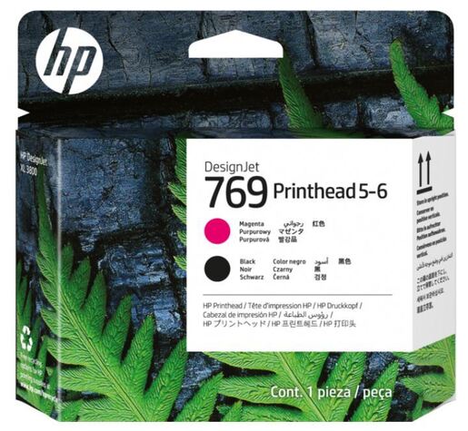 HP DesignJet 769 Print Head - Magenta and Black (5-6)