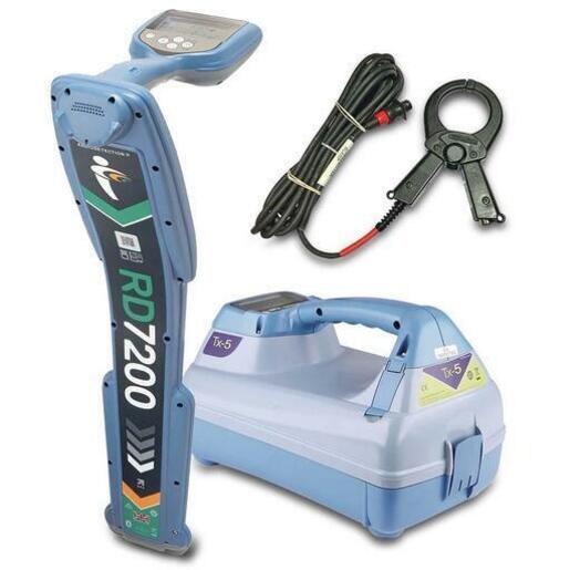 Radiodetection 7200 Package Includes Receiver, 5W Transmitter And Accessories With Alkaline Batteries